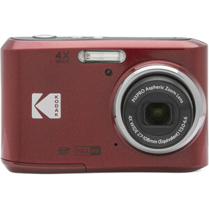 Kodak - Kodak FZ45 Friendly Zoom 4x Kırmızı Dijital Fotoğraf Makinesi