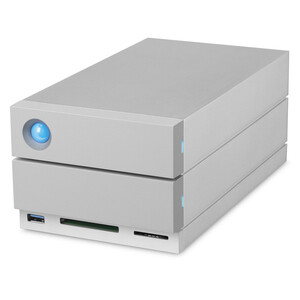 LaCie 16TB 2big Dock 2 Diskli Thunderbolt 3 RAID Dockin Station - Thumbnail