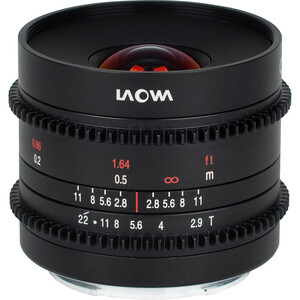 Laowa 9mm T2.9 Zero-D Cine Lens (Fujifilm X) - Thumbnail