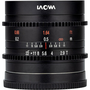 Laowa 9mm T2.9 Zero-D Cine Lens (Fujifilm X) - Thumbnail