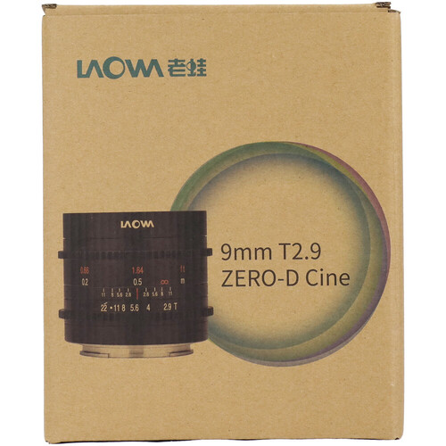 Laowa 9mm T2.9 Zero-D Cine Lens (Fujifilm X)