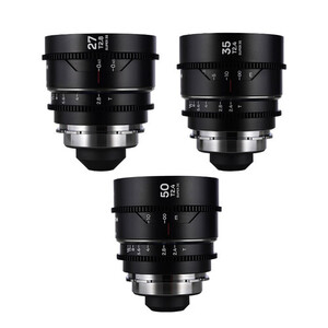 Laowa - Laowa Nanomorph S35 Anamorphic Prime 27mm, 35mm, 50mm Lens Seti (PL/EF - Silver)