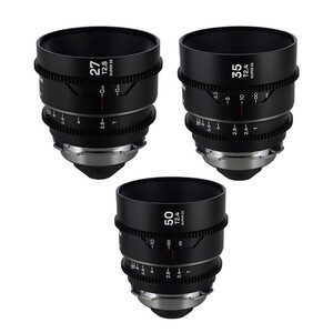 Laowa Nanomorph S35 Anamorphic Prime 27mm, 35mm, 50mm Lens Seti (PL/EF - Silver) - Thumbnail