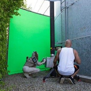 Lastolite 83350 StudioLink Chroma Key Green Screen Kit 3 x 3m Yeşil Fon - Thumbnail