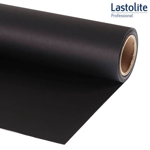 Lastolite 9120 1.37m x 11m Siyah Kağıt Fon