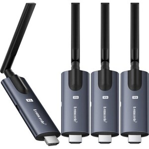 LEMORELE - LEMORELE R1030 HDMI Kiti 1TX ve 3RX Ultra Uzun İletim Kablosuz Ultra Uzun İletim Kablosuz