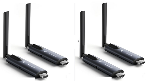 LEMORELE R1040 1TX ve 4RX Kablosuz HDMI Görüntü Aktarım Kiti