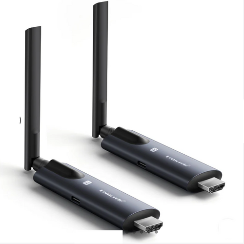 LEMORELE R1040 1TX ve 4RX Kablosuz HDMI Görüntü Aktarım Kiti