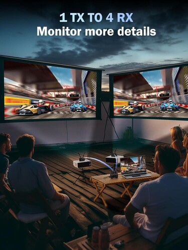 LEMORELE R200 Kablosuz HDMI Görüntü Aktarım Kiti