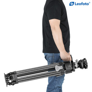 Leofoto LVF-163C+BV-15 Boring Series Video Tripod - Thumbnail