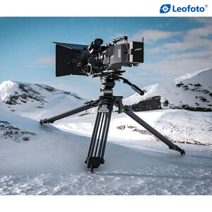 Leofoto LVF-163C+BV-15 Boring Series Video Tripod - Thumbnail