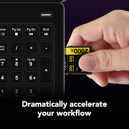 Lexar 128GB 2000x Professional SDXC UHS-II V90 300 MB/s Hafıza Kartı
