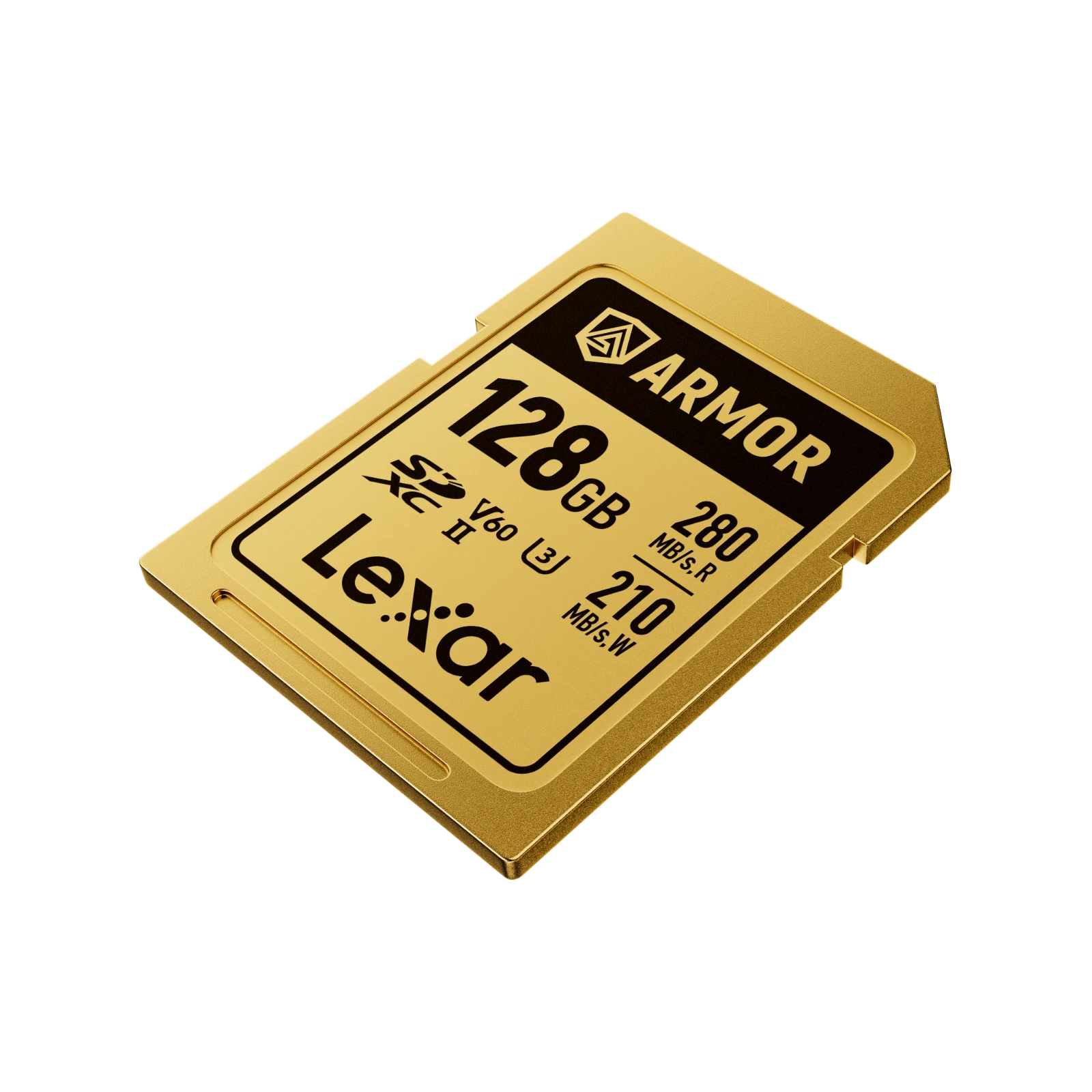 Lexar 128GB 280MB/s ARMOR GOLD Serisi SDXC UHS-II Hafıza Kartı - Thumbnail