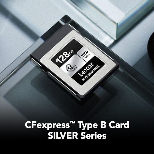 Lexar 128GB Professional SILVER Serisi CFexpress Type B Hafıza Kartı
