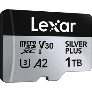 Lexar 1TB 205 MB/s Silver Plus microSD UHS-I V30 Hafıza Kartı - Thumbnail