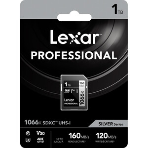Lexar - Lexar 1TB Professional 1066x UHS-I SDXC Hafıza Kartı (Silver Serisi)