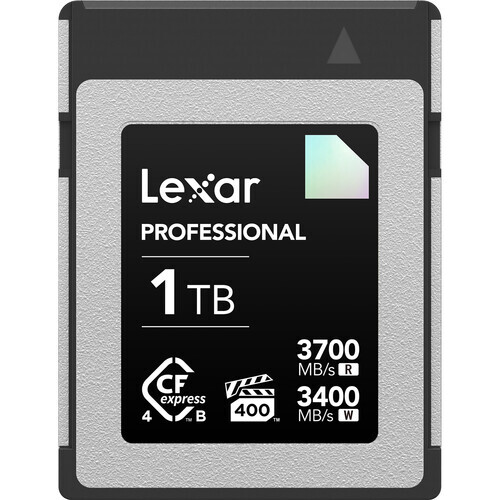 Lexar 1TB Professional CFexpress 4.0 Type B Hafıza Kart (Diamond Serisi)