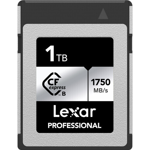 Lexar 1TB Professional CFexpress Type B Hafıza Kartı (SILVER Serisi)
