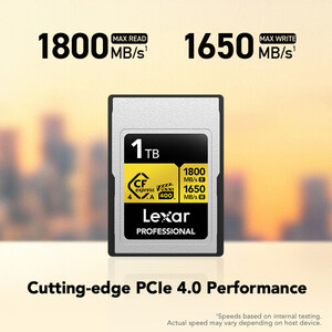 Lexar 1TB Professional GOLD CFexpress 4.0 Type A Hafıza Kartı - Thumbnail