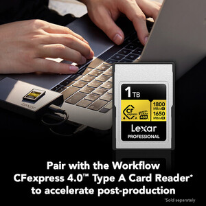Lexar 1TB Professional GOLD CFexpress 4.0 Type A Hafıza Kartı - Thumbnail