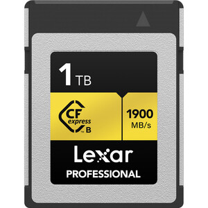 Lexar - Lexar 1TB Profesyonel CFexpress Type B Hafıza Kartı (Gold Serisi