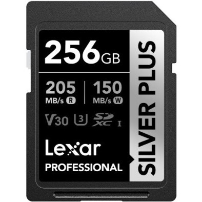 Lexar 256GB Silver Plus SD Hafıza Kartı