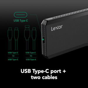 Lexar 2TB Professional SL600 USB 3.2 Gen 2x2 Taşınabilir SSD - Thumbnail