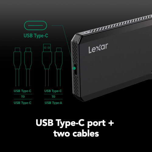Lexar 2TB Professional SL600 USB 3.2 Gen 2x2 Taşınabilir SSD