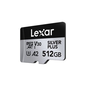 Lexar - Lexar 512GB 205 MB/s Silver Plus microSD UHS-I V30 Hafıza Kartı (1)