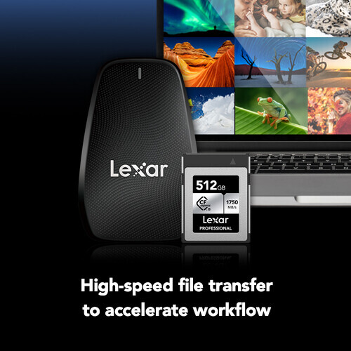 Lexar 512GB Professional SILVER Serisi CFexpress Type B Hafıza Kartı