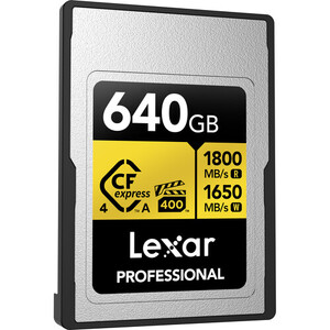 Lexar - Lexar 640B Professional GOLD CFexpress 4.0 Type A Hafıza Kartı (1)