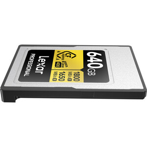 Lexar 640B Professional GOLD CFexpress 4.0 Type A Hafıza Kartı - Thumbnail