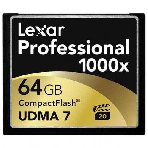 Lexar 64GB 1000X CF Hafıza Kartı