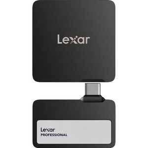 Lexar - Lexar Professional Go External 2 TB Taşınabilir SSD + Type-C Hub (Siyah) (1)