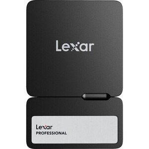Lexar Professional Go External 2 TB Taşınabilir SSD + Type-C Hub (Siyah) - Thumbnail