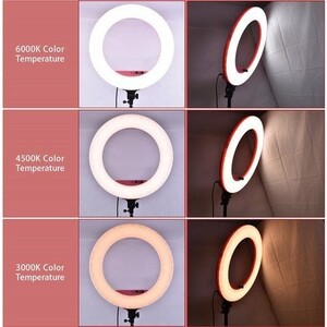 Lifei LF-R480C Ring Led Işık (Siyah) 48W - Thumbnail