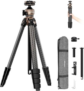Neewer - Neewer LiteTrip LT35 Karbon Fiber Tripod