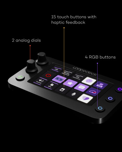 Loupedeck Live S Özelleştirilebilir Yayın Konsolu