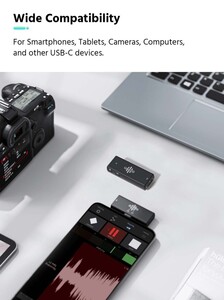 Luucco Pro Talker S1 Digital Wireless Mikrofon ( Type-C ) - Thumbnail