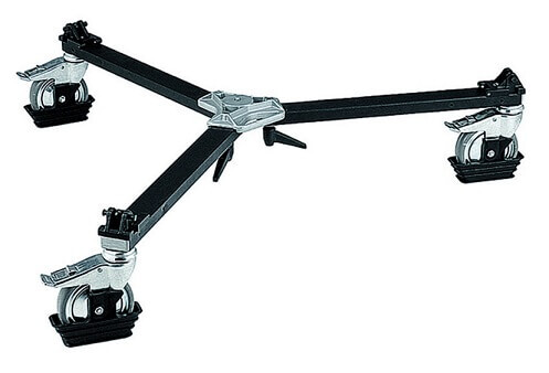 Manfrotto 114MV Cine Video Dolly W Spiked Feet