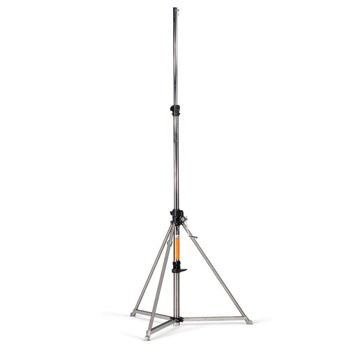 Manfrotto 387XU Paslanmaz Çelik Süper Wind-Up Işık Ayağı