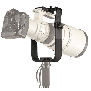 Manfrotto - Manfrotto 393 Ağır Hizmet Gimbal Tipi Telephoto Lens Desteği (1)
