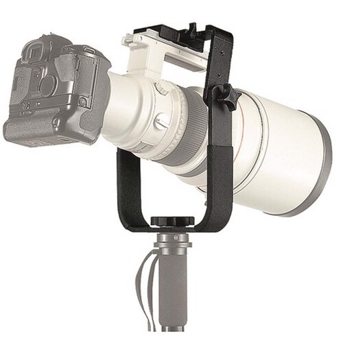 Manfrotto 393 Ağır Hizmet Gimbal Tipi Telephoto Lens Desteği
