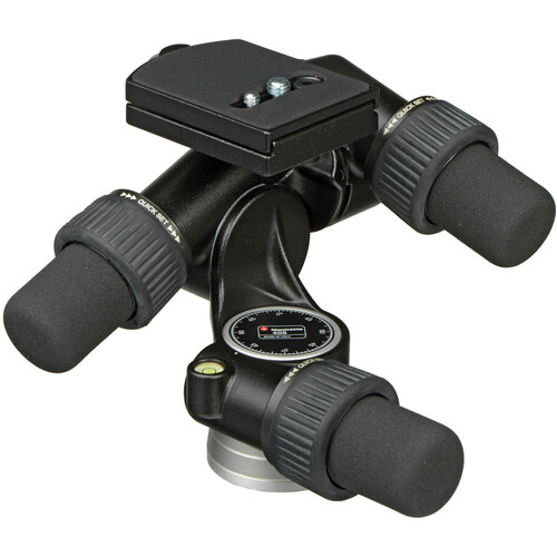 Manfrotto 405 3-Way Hassas Ayarlanabilir Tripod Başlığı