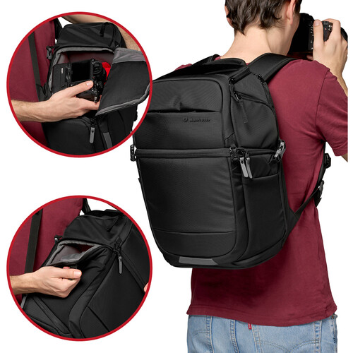 Manfrotto Advanced Fast III Sırt Çantası (Siyah, 18.5L)