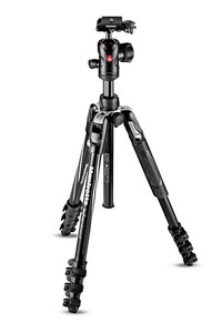 Manfrotto Befree MKBFRLA4BK-BH Advanced Aluminum Ballhead Tripod Kit - Thumbnail