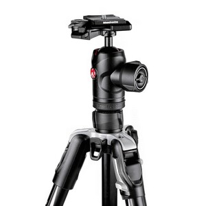 Manfrotto Befree MKBFRTA4BK-BH Advanced Ball Head Travel Alüminyum Tripod -Siyah - Thumbnail