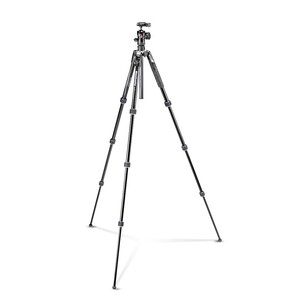 Manfrotto Befree MKBFRTA4BK-BH Advanced Ball Head Travel Alüminyum Tripod -Siyah - Thumbnail
