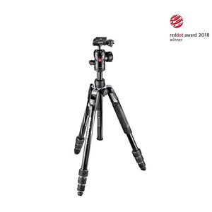 Manfrotto - Manfrotto Befree MKBFRTA4BK-BH Advanced Ball Head Travel Alüminyum Tripod -Siyah