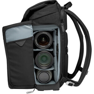 Manfrotto Chicago Backpack 30 Small Koyu Gri - Thumbnail